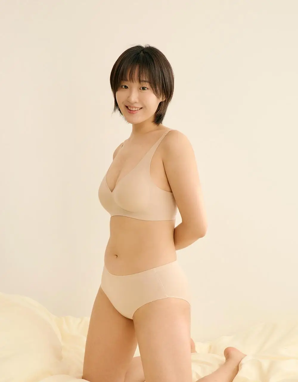 [류혜영 PICK] 마른파이브 쉬어 브라 커브넥 텐션윙 4colors (S~XXL) 상세페이지 18